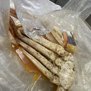 1lb of crab leg boil