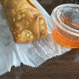 Shrimp egg roll delicious