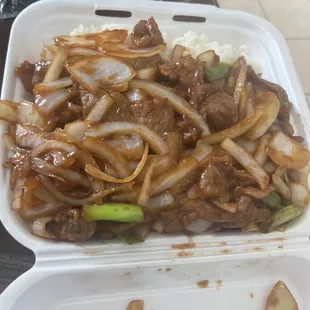Pepper Steak with Onions