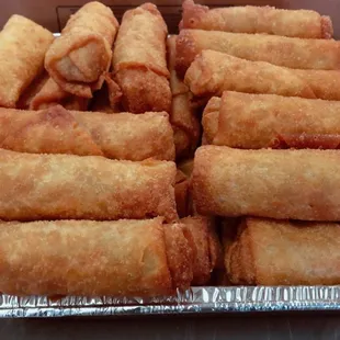 Egg Rolls big Tray $26.99 (30 ）