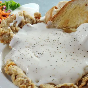 Hand breaded Chicken Fried Steak!