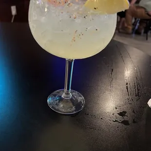 Spicy Marg with Casamigos on the rocks, no salt.