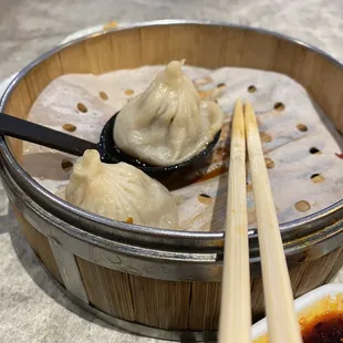 Pork soup dumplings