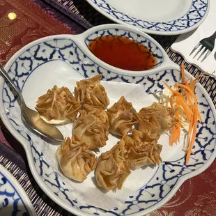 9. Royal Crab Rangoon
