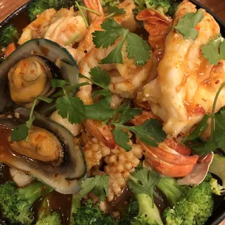 Seafood with Thai Curry Powder