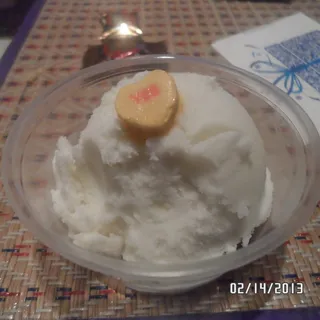 1. Homemade Coconut Ice Cream