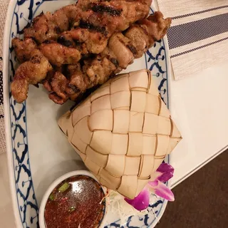 10. BBQ Pork with Sticky Rce