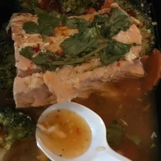 7. Salmon with Chili Sauce