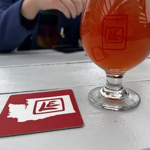 My sour! Fantastically branded coasters and glassware