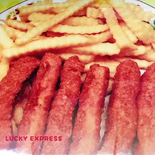 CHICKEN STRIPE W.FRIE
