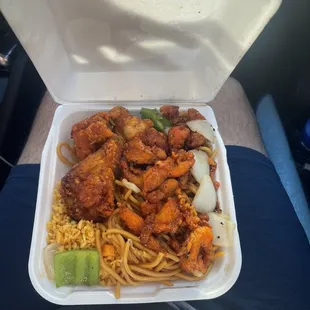 The small wings she served me.