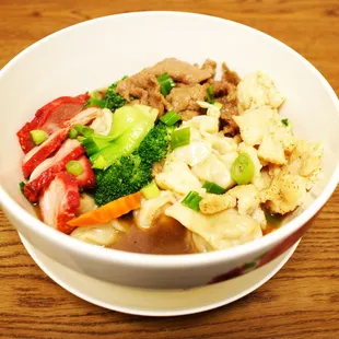Combination Won Ton Soup