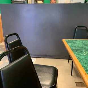 The guy yelling "Arguing in a mad way" at his wife. You could almost hear it outside. Smh.