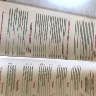Menu July 2022