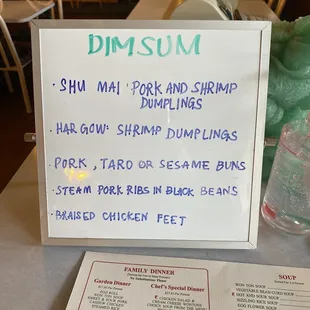 No price on sign..
