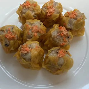 Now serving dim sum items: Shu Mai and Har Gow