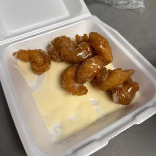 Honey Walnut Prawns