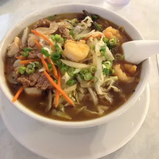 Spicy Noodle Soup