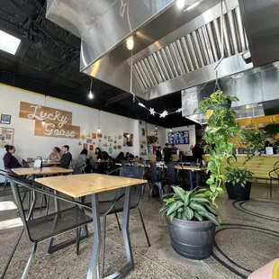 Interior of Lucky Goose