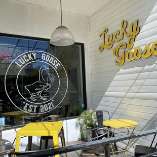 the outside of lucky goose