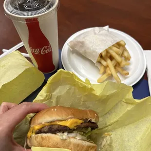 Cheeseburger special