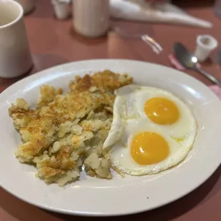 Eggs and hash