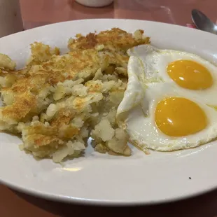 Eggs and hash