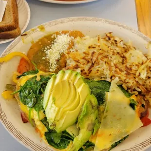 Veggie omettle
