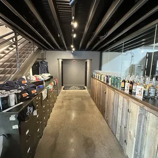 Merch and bottle shop