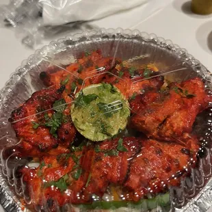 Chicken tikka kebab