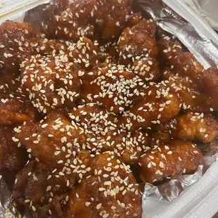 30. Sesame Chicken