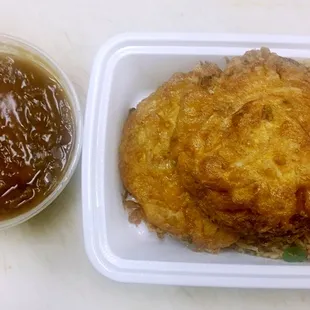 Shrimp egg foo yan