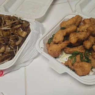 chicken wings and fried chicken, food