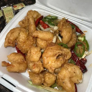 Salt &amp; Pepper Shrimp - yummy!