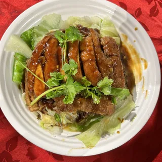 297. Braised Pork Belly with Preserved Vegetable