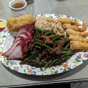 Lucky House Special, Green Bean Beef.