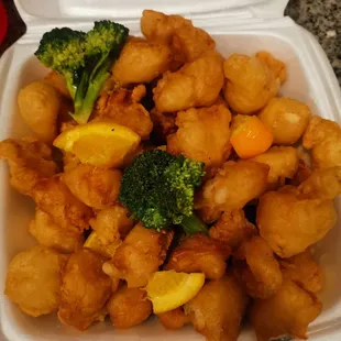 Orange chicken