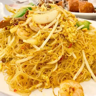 Singapore chow mein