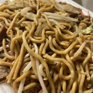 BBQ Pork Chow Mein