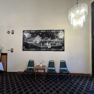 6/12/24 Interior entrance, cool decor