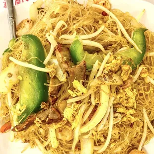 Singapore chow mein
