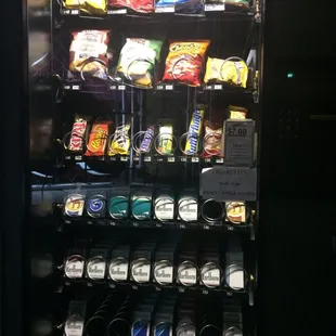 Snacks and cigarettes