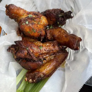 Honey lime Cilantro Wings