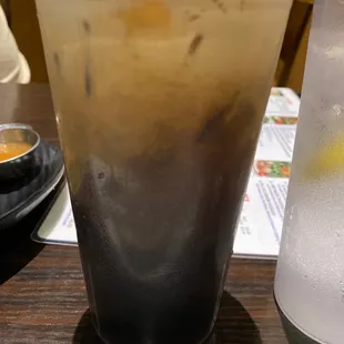 Thai iced coffee