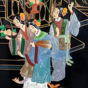 sushi and sashimi, interior