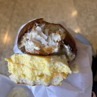 Fish Shack Breakfast Sandwich