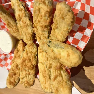 Fried pickles