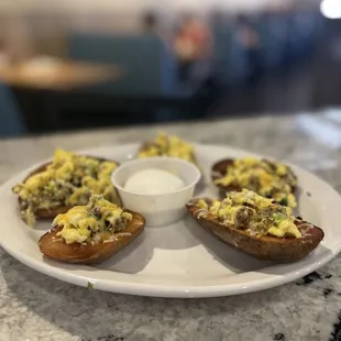 Breakfast Potato Skins