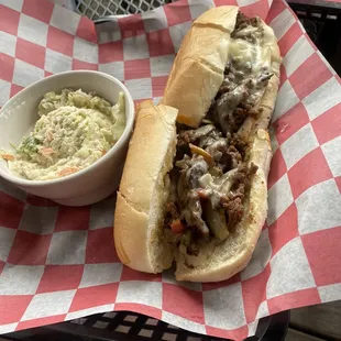 Lucky's Queso Philly Steak