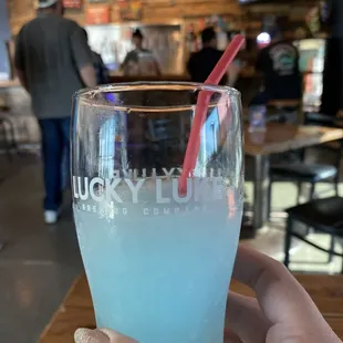 Refreshingly good hard seltzer! Nice atmosphere.